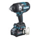 Makita Avvitatore a impulsi a batteria 40V max./4,0 Ah, 2 batterie + caricabatterie in MAKPAC TW001GM201-1