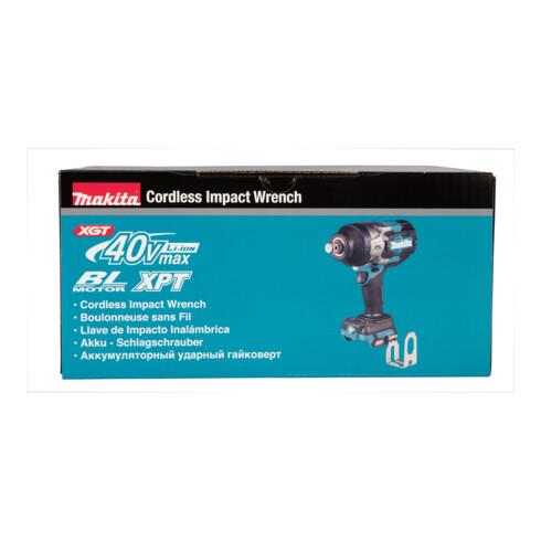 Makita Avvitatore a impulsi a batteria 40V max. (senza batteria, senza caricabatterie) TW001GZ