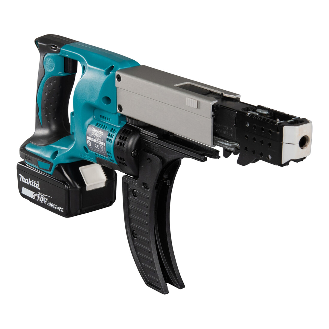 Makita Avvitatore con caricatore a batteria 18.0V DFR550RTJ