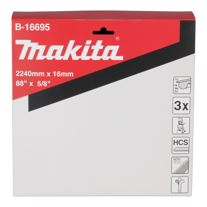 Makita Bandsägeblatt 14 Zähne 14 Zoll NE-Metall (B-16695)