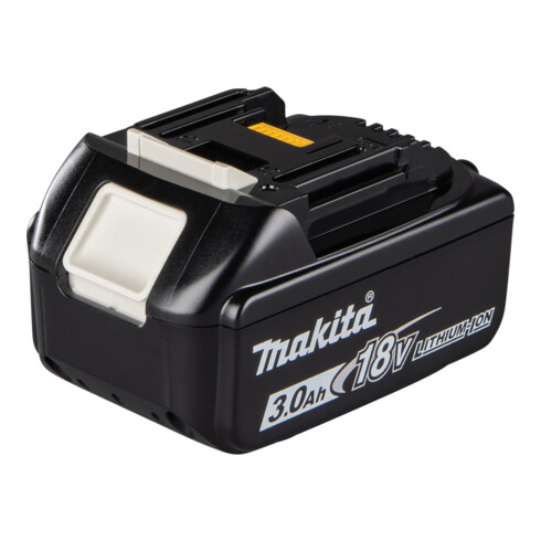 Makita batterie BL1830B Li, 18 V / 3 Ah, avec indicateur de charge de batterie