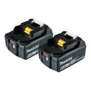 Makita Batterie Twinpack BL1860B Li 18.0V 6.0Ah 197428-2-1