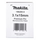 Makita betonspijker 3,1x15 mm C6 (196285-5)