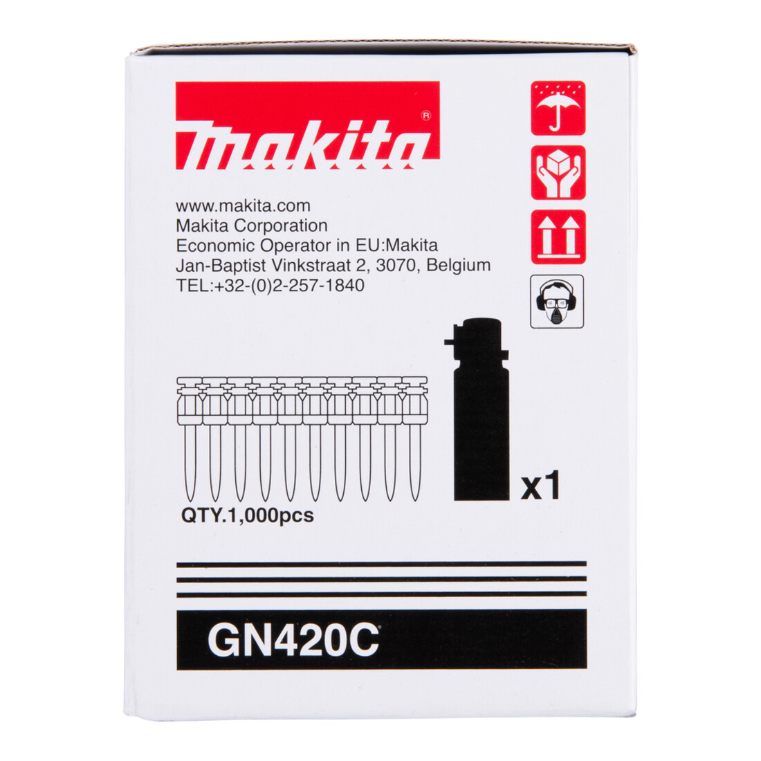 Makita betonspijker 3,1x17mm HC6 (196286-3)