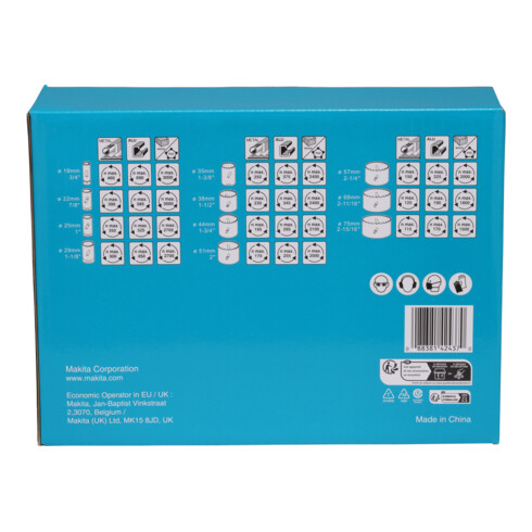 Makita BIM gatenzaagset 14 stuks (D-47298)