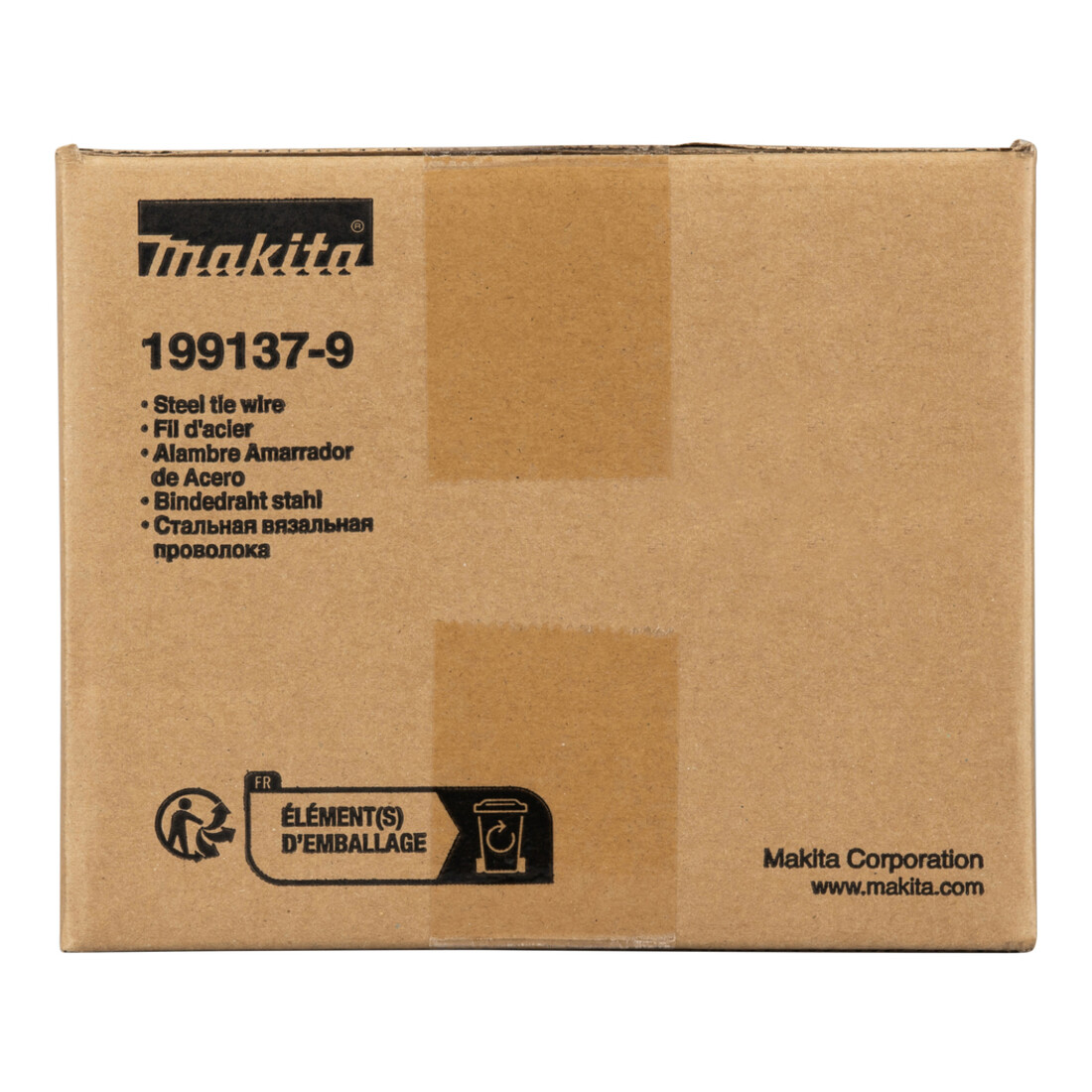 Makita Bindedraht, blank, 0,8 mm x 100 m 199137-9