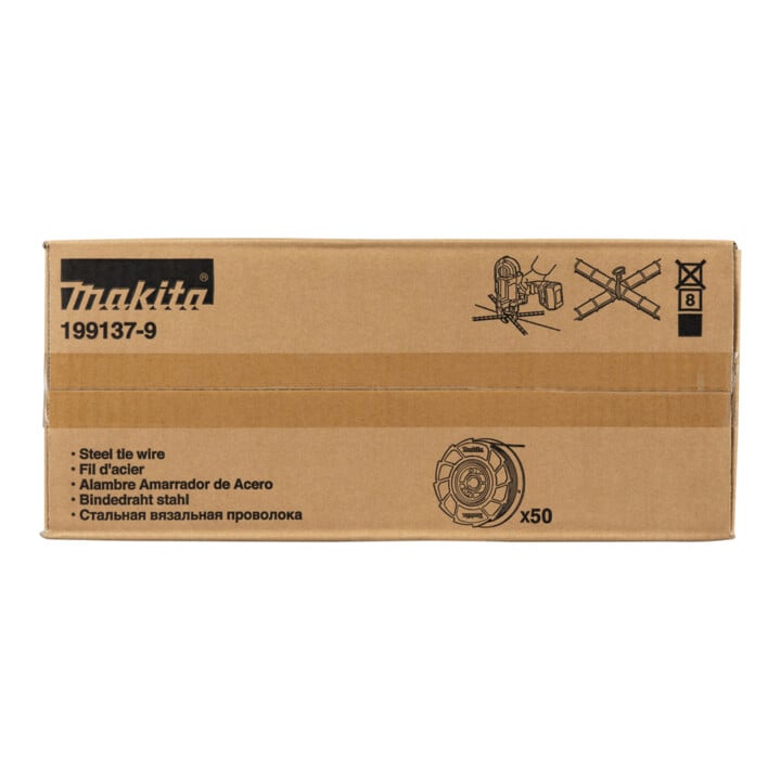 Makita Bindedraht, blank, 0,8 mm x 100 m 199137-9