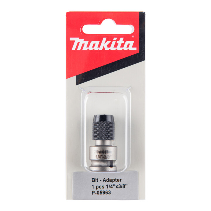 Makita BIT-ADAPTER 3/8"4K-1/4"6K (P-05963)