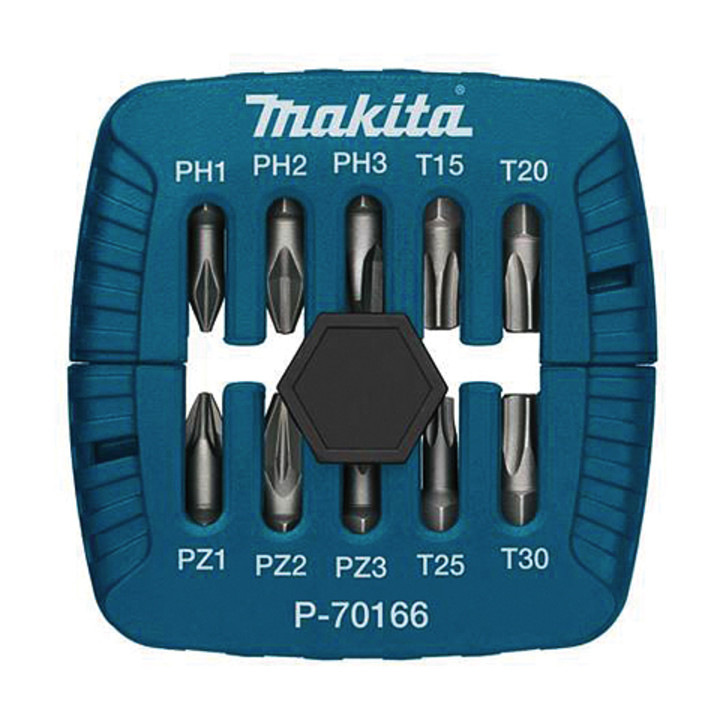 Makita Bit box 1/4" 10pz. 25mm (P-70166)