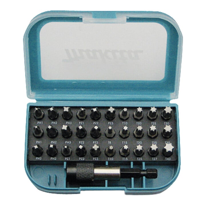 Set Makita Bohrschrauber DDF487Z + MAKPAC + Bit-Box 31tlg + Bit-Box 99tlg