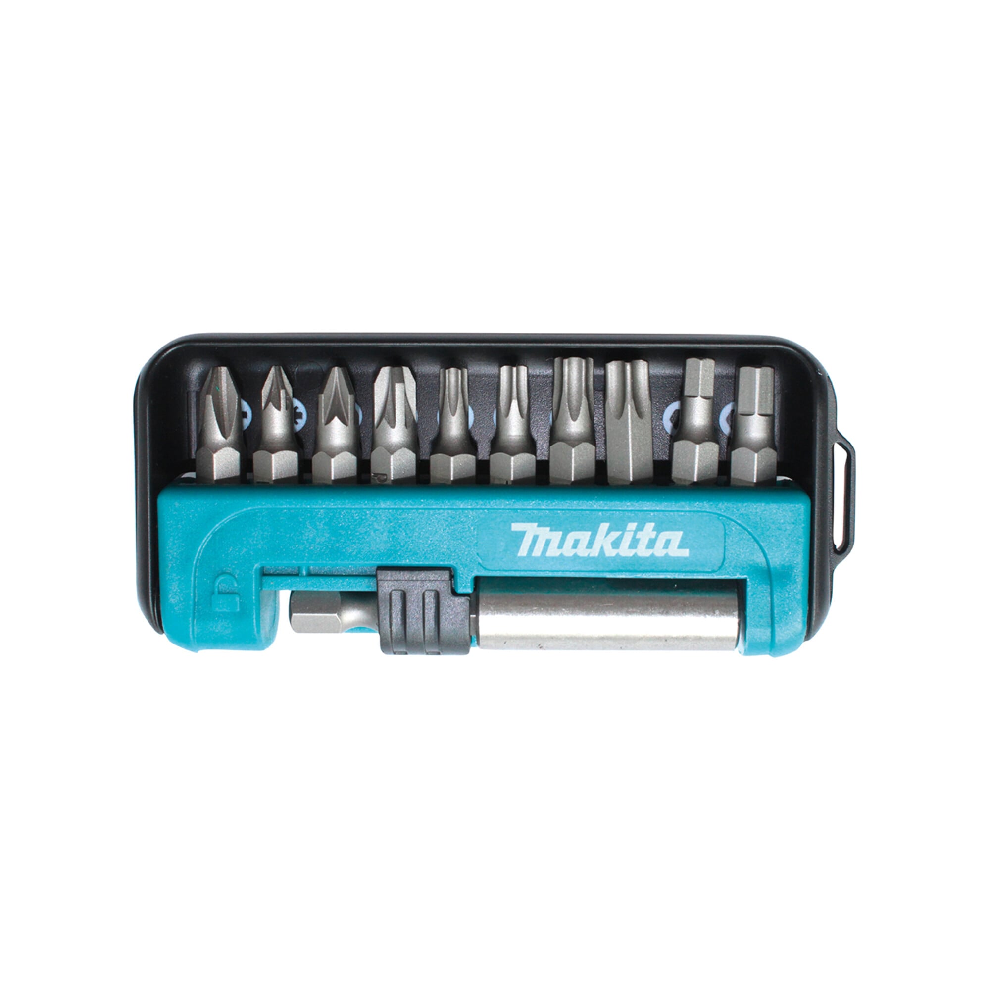 Makita Bit-Set 11-teilig mit PH, PZ, H und TX Bits, 1 x Bithalter magnetisch