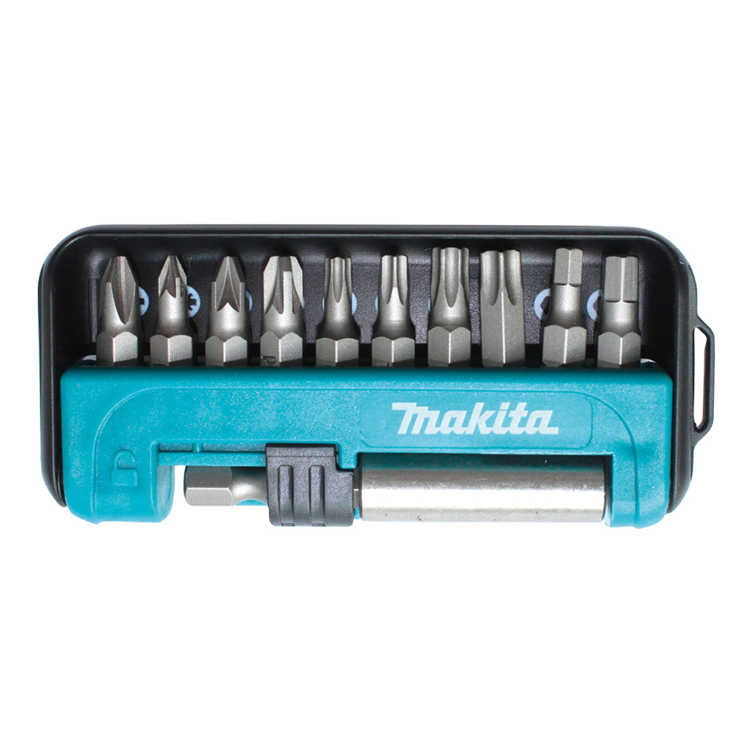 Makita Bit-Set 11-teilig mit PH, PZ, H und TX Bits, 1 x Bithalter magnetisch