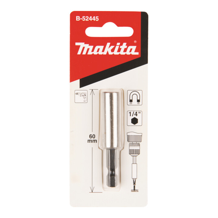 Makita bithouder Mag. 1/4 inch 60 mm B-52445