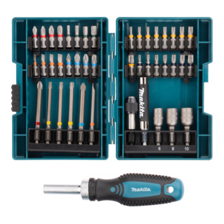 Makita Bitset 44-delig met ratelgreep