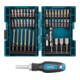Makita Bitset 44-delig met ratelgreep