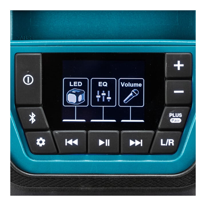 Makita Bluetooth-Lautsprecher 40V max. 18V 230V ohne Akku ohne Ladegerät
