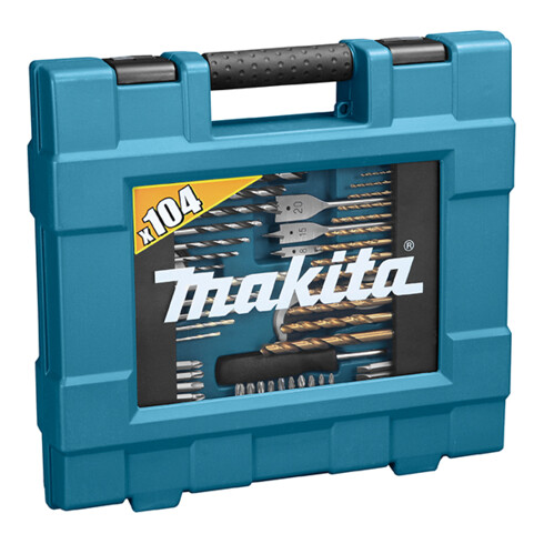 Makita Bohrer-Bit-Set 104tlg