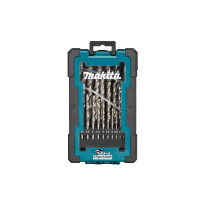 Makita Bohrer-Set HSS-G 25-tlg. D-67555