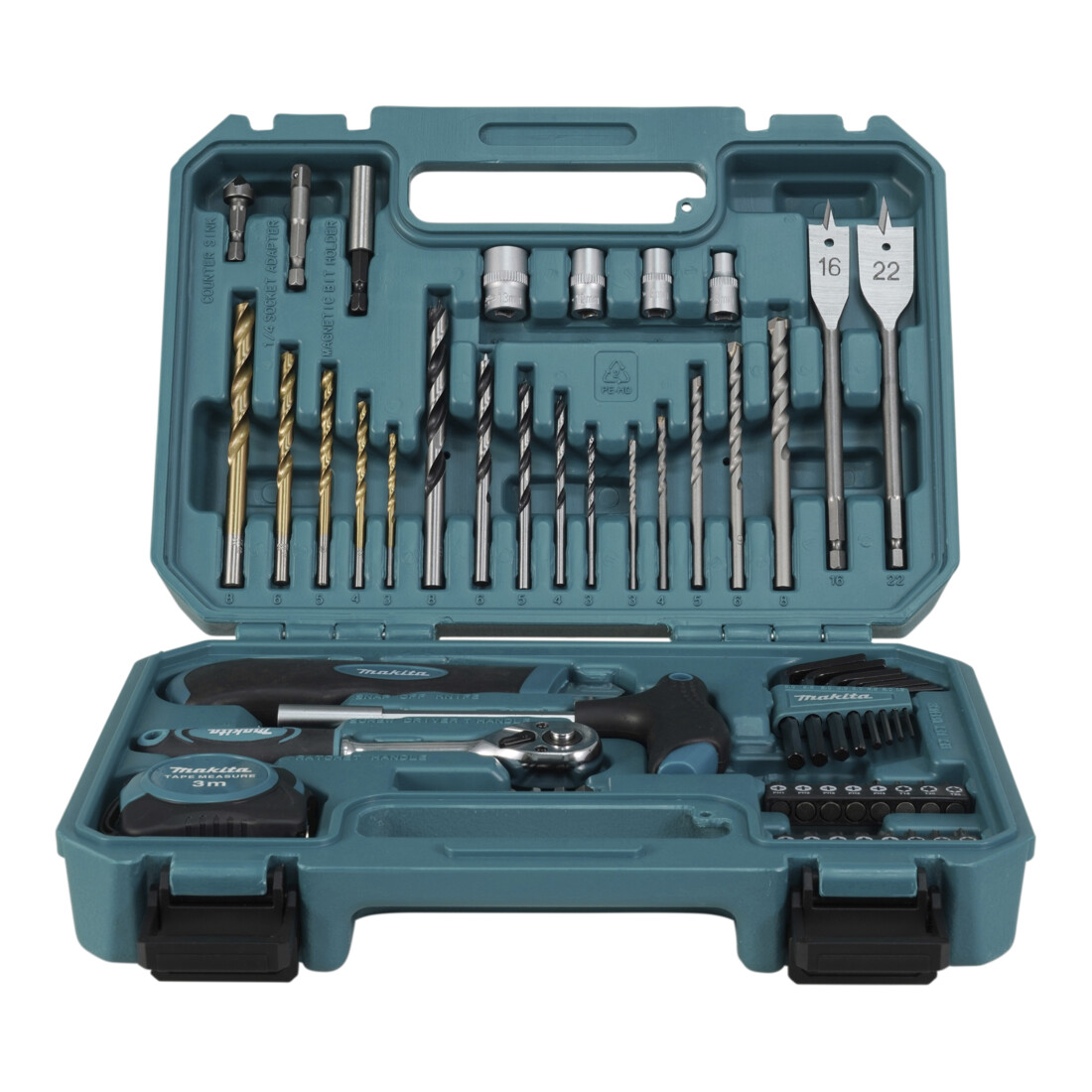 Makita Bohrer- und Bit-Set 60-tlg.