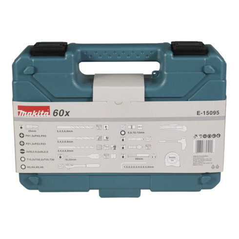 Makita Bohrer- und Bit-Set 60-tlg.