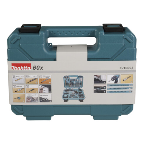Makita Bohrer- und Bit-Set 60-tlg.
