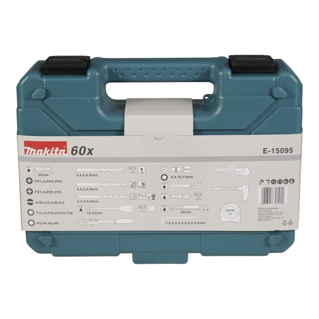 Makita Bohrer- und Bit-Set 60-tlg.