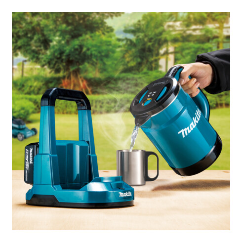 Makita Bouilloire sans fil 2x18V (sans batterie, sans chargeur)