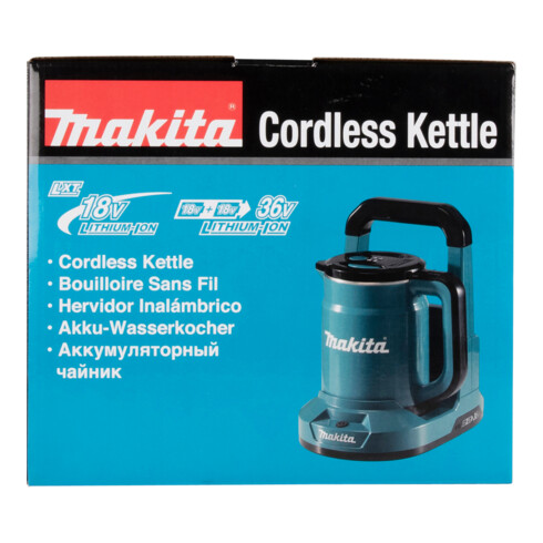 Makita Bouilloire sans fil 2x18V (sans batterie, sans chargeur)
