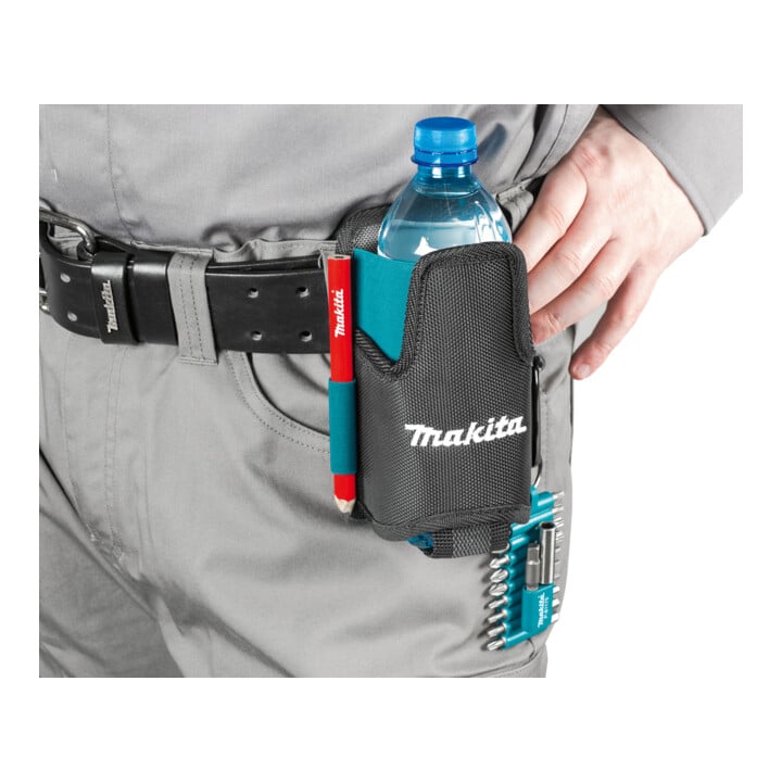 Makita Bouteille isotherme avec sacoche ceinture 200 × 90 × 85 mm, 0,33 l, 0,40 kg