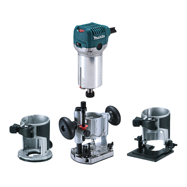 Makita bovenfrees en trimmer RT0700CX2J