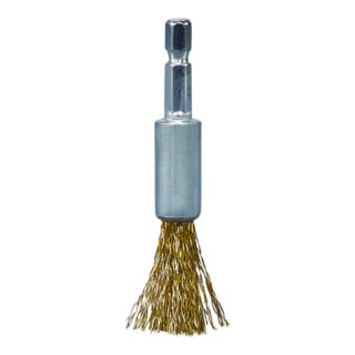 Brosse pinceau Makita, galvanisée, hexagonale 1/4
