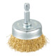Makita Brosse à tête ondulée D-73617 Ø 50 mm, zinguée, hexagone 1/4"