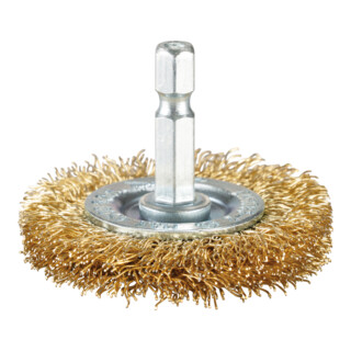 Makita Brosse circulaire D-73667 Ø 50 mm, ondulée, zinguée, hexagone 1/4"