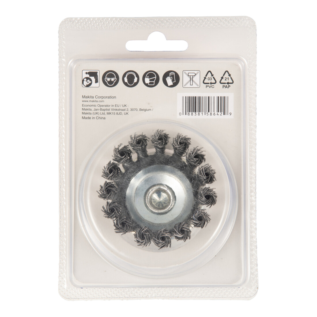 Makita Brosse circulaire en acier 63 mm tige ronde
