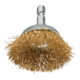 Brosse boisseau Makita ondulée, galvanisée, hexagonale 1/4-1