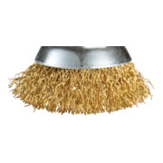Brosse boisseau Makita ondulée, galvanisée, hexagonale 1/4-4