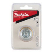 Brosse boisseau Makita ondulée, galvanisée, hexagonale 1/4-5
