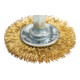 Makita Brosse-coupelle D-73651 Ø 38 mm, ondulée, zinguée, 1/4" hexagone