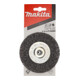 Makita brosse ronde 100mm acier