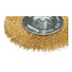Makita Brosse ronde Ø 100 mm, ondulée, zinguée, 1/4" hexagonal