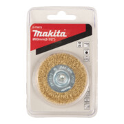 Brosse ronde Makita, galvanisée, hexagonale 1/4-4