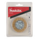 Makita Brosse ronde Ø 75 mm, ondulée, zinguée, hexagone 1/4"