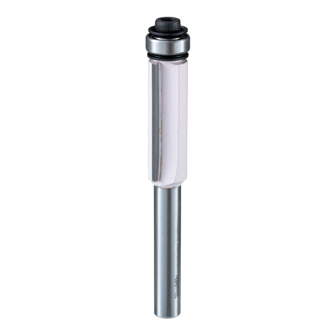 Makita Bündigfräser zweischneidig Ø 6 mm Schaft, Ø 12,7 mm Fräser, 13 mm Arbeitslänge, 56 mm Gesamtlänge