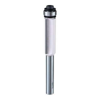 Makita Bündigfräser zweischneidig Ø 6 mm Schaft, Ø 12,7 mm Fräser, 13 mm Arbeitslänge, 56 mm Gesamtlänge