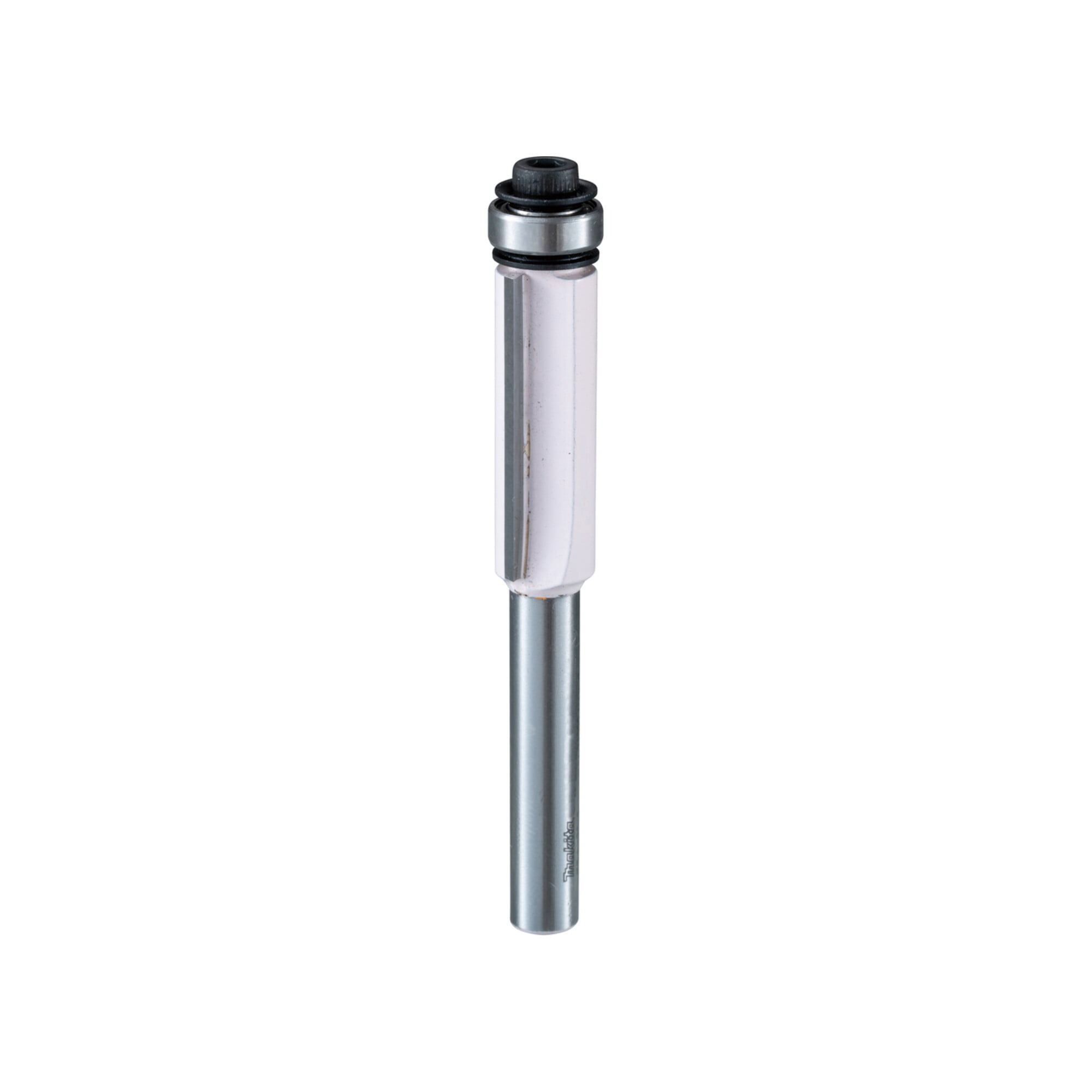 Makita Bündigfräser zweischneidig Ø 8 mm Schaft, Ø 12,7 mm Fräser, 26 mm Arbeitslänge, 69 mm Gesamtlänge