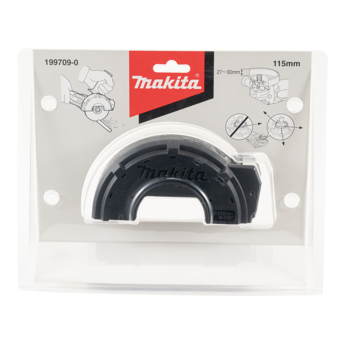 Makita Capuchon de protection pour disque 115 mm de coupe