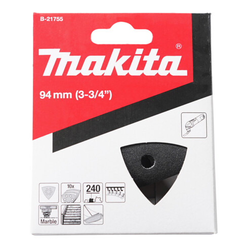 Makita Carta abrasiva Delta Pietra