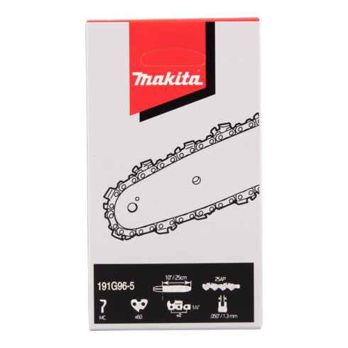 Makita Chaîne de scie 25 cm 1,3 mm 1/4" HM