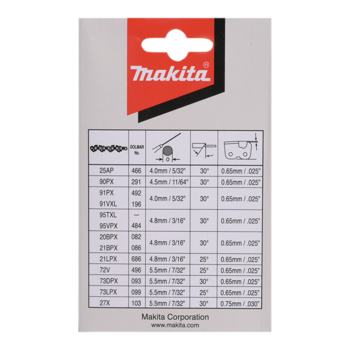 Makita Chaîne de tronçonneuse 35 cm 1,3 mm 3/8" HM