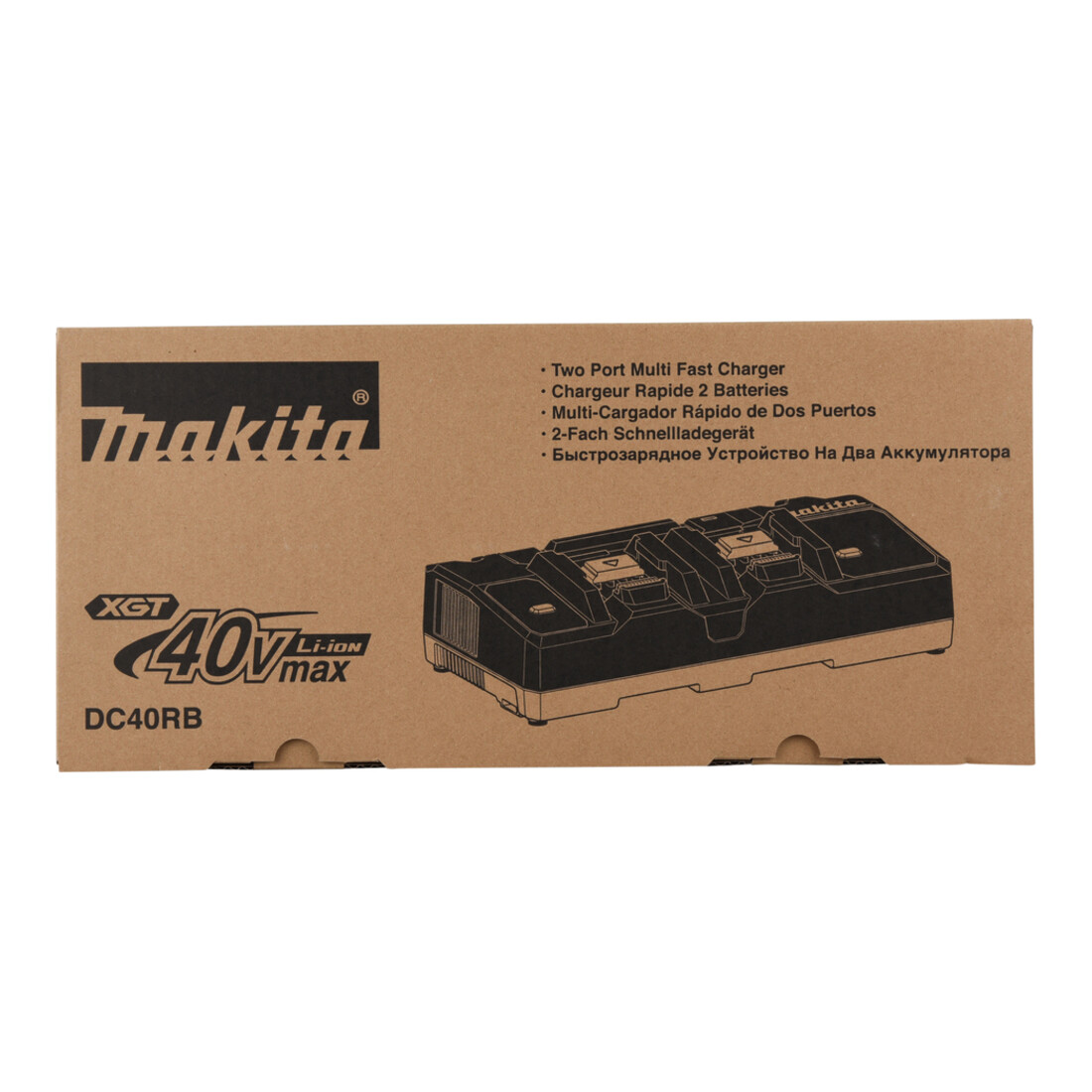 Makita chargeur de batterie double DC40RB 40 V